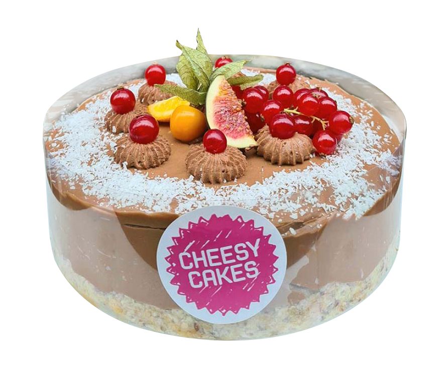 Chocolate &amp; Dates Cheesy Cake